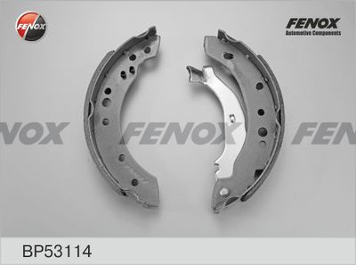 Колодки тормозные барабанные FENOX BP53114