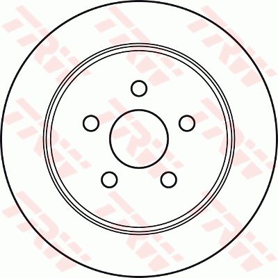 Диск тормозной TRW DF4533