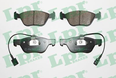 Колодки тормозные дисковые передние LPR 05P614