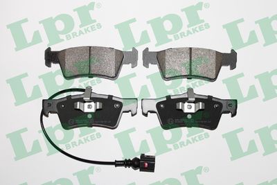 Колодки тормозные задние LPR 05P1284