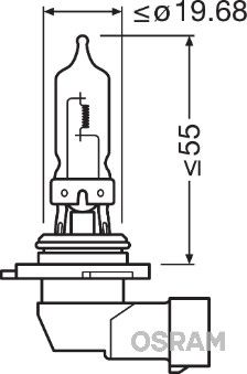 Лампа OSRAM 9005