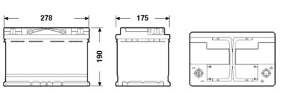 Аккумулятор EXIDE EK700