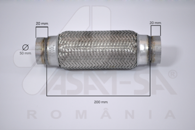 Гофра глушителя ASAM 60097