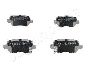Колодки тормозные дисковые задние JAPANPARTS PPK12AF