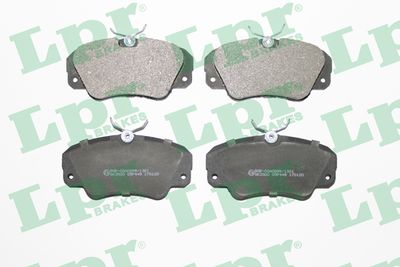 Колодки тормозные дисковые передние LPR 05P449