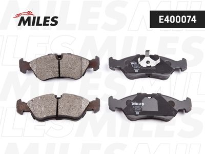 Колодки тормозные передние Miles E400074
