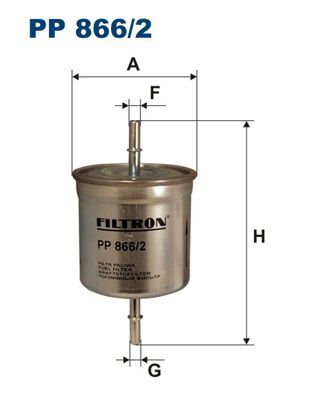 Фильтр топливный FILTRON PP8662