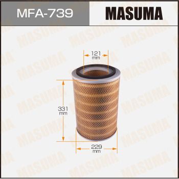 Фильтр воздушный Masuma MFA739