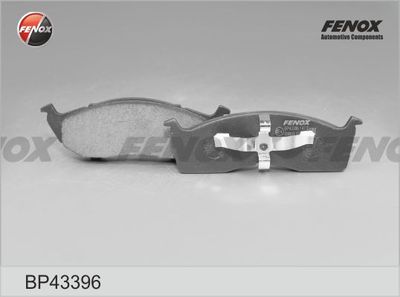 Колодки тормозные передние FENOX BP43396