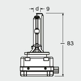 Лампа ксенон OSRAM 66340