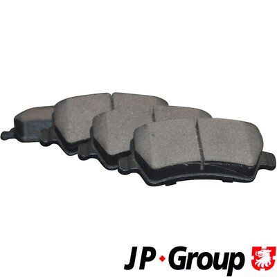 Колодки тормозные задние JP Group 1563700810
