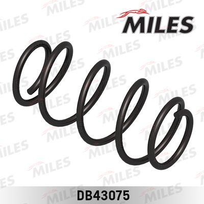 Пружина подвески передняя Miles DB43075