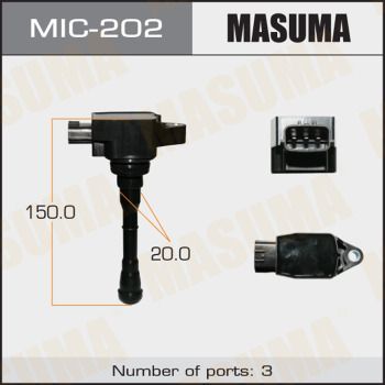 Катушка зажигания Masuma MIC202