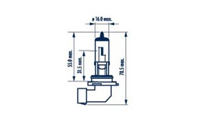 Лампа NARVA 480953000