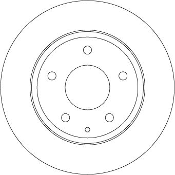 Диск тормозной TRW 6066594