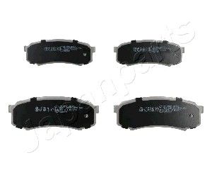 Колодки тормозные задние JAPANPARTS PP210AF