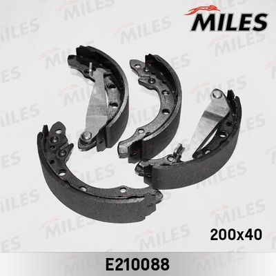 Колодки тормозные барабанные Miles E210088
