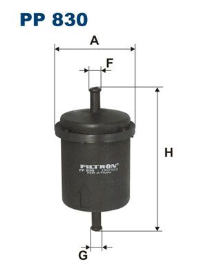 Фильтр топливный FILTRON PP830