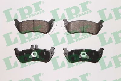 Колодки тормозные дисковые LPR 05P1000