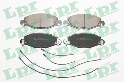 Колодки тормозные передние LPR 05P799