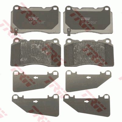 Колодки тормозные передние TRW GDB3349