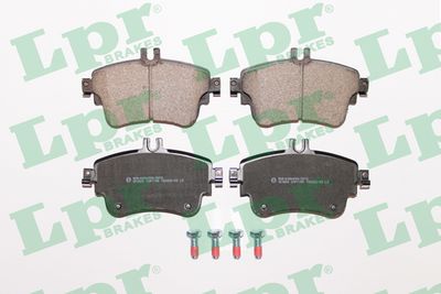 Колодки тормозные передние LPR 05P1780