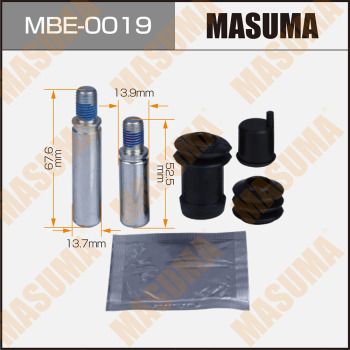 Направляющие тормозного суппорта комплект Masuma MBE0019