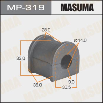 Втулка стабилизатора Masuma MP319