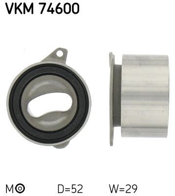 Ролик натяжителя ремня ГРМ SKF VKM74600