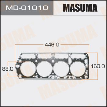 Прокладка ГБЦ Masuma MD01010