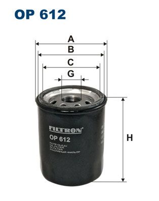 Фильтр масляный FILTRON OP612