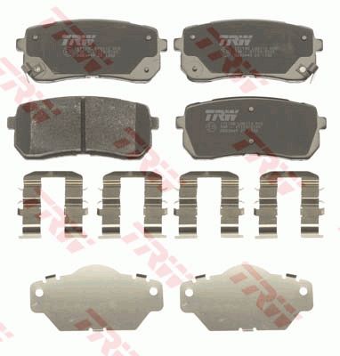 Колодки тормозные задние TRW GDB3449