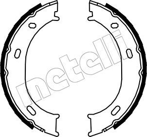 Колодки тормозные барабанные METELLI 530239