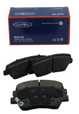Колодки тормозные дисковые передние BLITZ BB0439