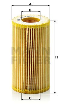 Фильтр масляный MANN-FILTER HU7181Z