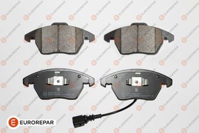 Колодки тормозные передние EUROREPAR 1617259080