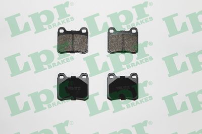 Колодки тормозные дисковые LPR 05P158