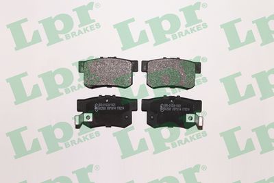 Колодки тормозные задние LPR 05P1014