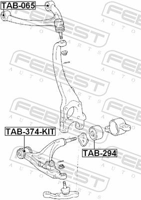 Сайлентблок FIESTROCO 11J1339