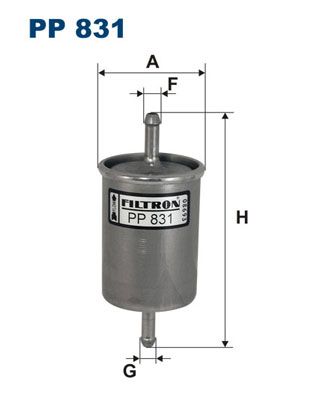Фильтр топливный FILTRON PP831