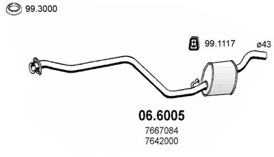 Глушитель TRANSMASTER 15473