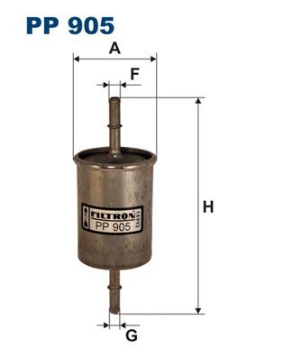 Фильтр топливный FILTRON PP905