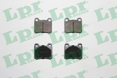 Колодки тормозные дисковые LPR 05P181