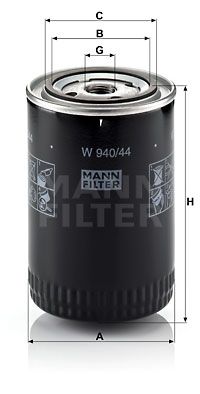 Фильтр масляный MANN-FILTER W94044