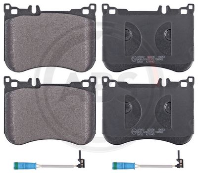Колодки тормозные передние MERCEDES-BENZ A0084200220