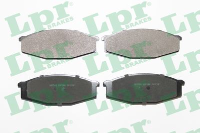 Колодки тормозные передние LPR 05P289