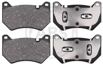 Колодки тормозные дисковые передние VAG 80A698151B