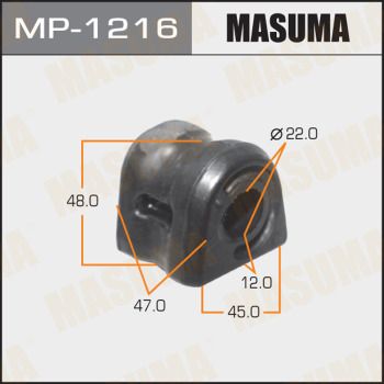 Втулка стабилизатора переднего Masuma MP1216