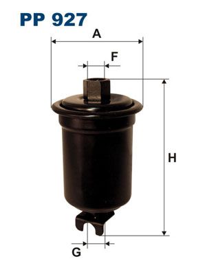 Фильтр топливный FILTRON PP927