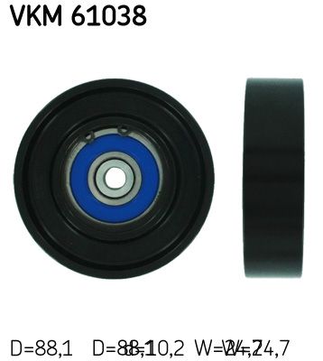 Ролик ремня приводного SKF VKM61038